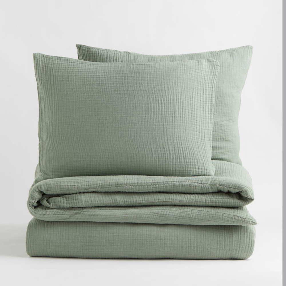 Cotton gauze duvet cover KING